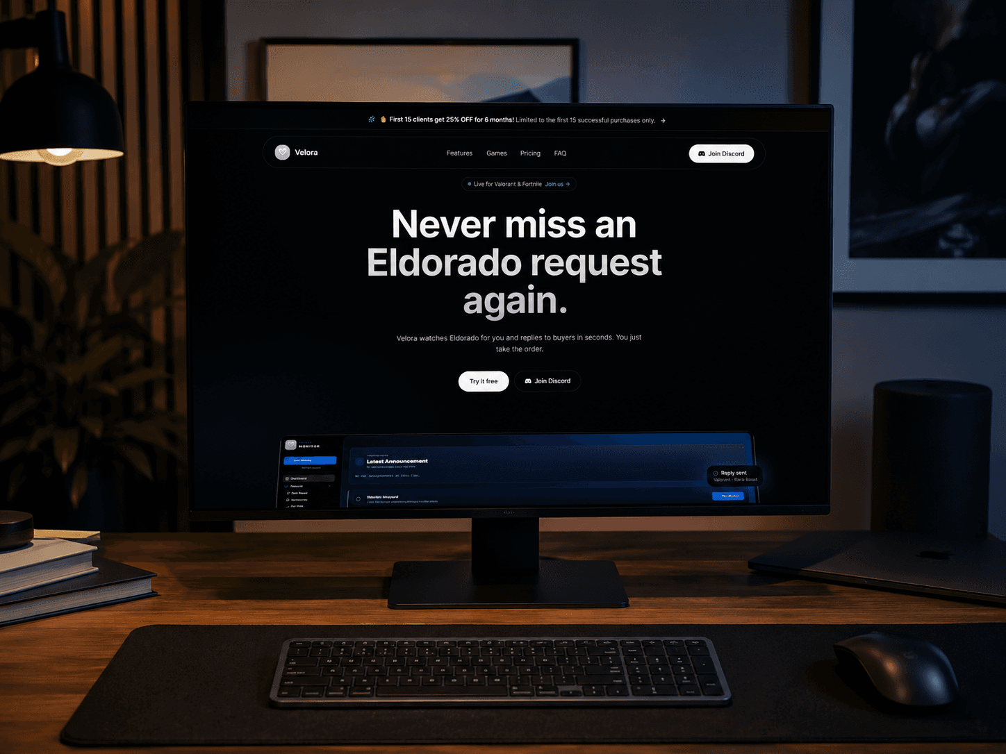 Velora β Product Website and Launch Experience cover