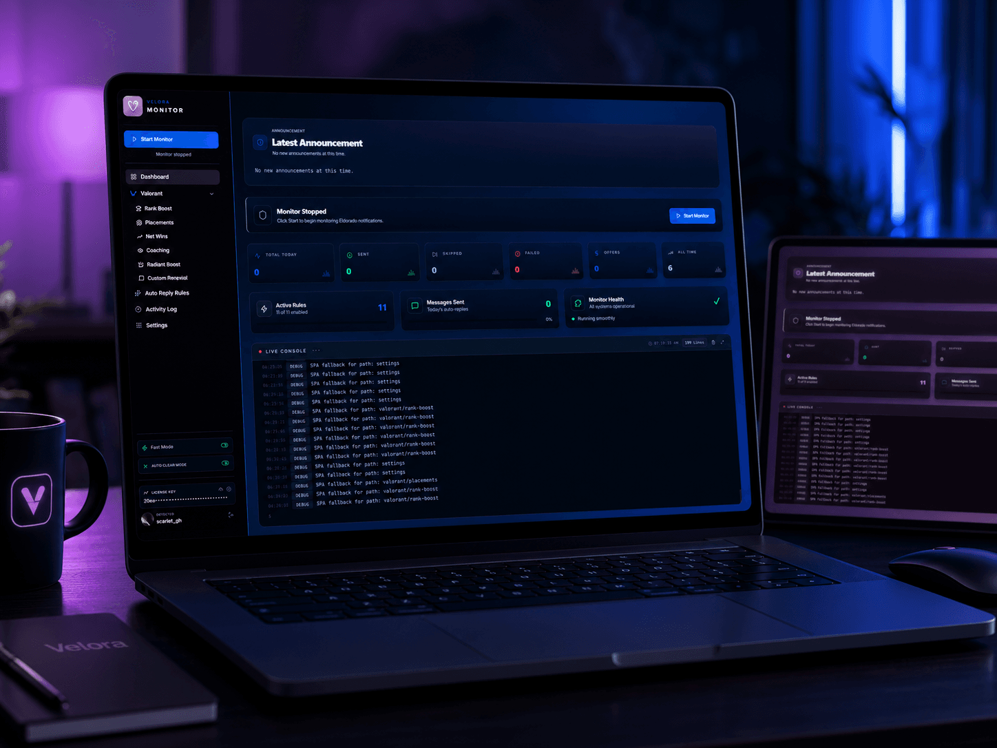 Velora Monitor β Marketplace Automation Assistant cover